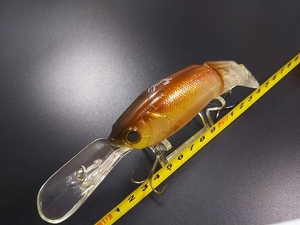 廃番 ジャッカル ポニーテール120 #CTグリッターワカサギ USED 加藤誠司 DISCONTINUED JACKALL JOINTED CRANKBAIT PONY TAIL 120 