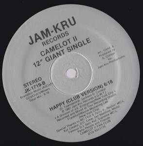 Old school・Rap 12inch★CAMELOT II / Happy Rap(SURFACEのカヴァーラップ)★U.S.盤・Jam-Kru★