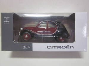 * last. 1 pcs * now after hard-to-find *CITROEN* Citroen 2CV* minicar * NOREV Norev company manufactured * red * black two-tone * new goods * unused goods *