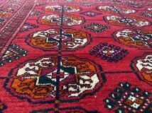 出品者も30年前に一目ぼれしたブハラ絨毯！25年で300枚以上を販売！上質素敵なブハラ絨毯はトルコ在住26年の当店で！見事な1.5平米日本発送_画像6