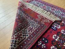 厳選した素敵な絨毯は当店で！ブハラ絨毯は23年で300枚以上を日本にお届け！レアサイズの手織ヤムット絨毯素敵なケプセ柄が人気！日本発送_画像10
