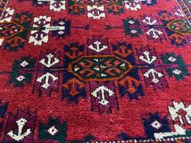 厳選した素敵な絨毯は当店で！ブハラ絨毯は23年で300枚以上を日本にお届け！レアサイズの手織ヤムット絨毯素敵なケプセ柄が人気！日本発送_画像6