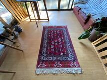 厳選した素敵な絨毯は当店で！ブハラ絨毯は23年で300枚以上を日本にお届け！レアサイズの手織ヤムット絨毯素敵なケプセ柄が人気！日本発送_画像2