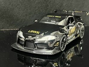 スープラトヨタ TOYOTA 1/24 ミニカー ブラック 黒 SUPRA