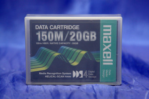 ★未開封・未使用品/7個入荷★ maxell/マクセル 150M/20GB データカートリッジ DDS4 60001S