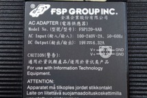 ★11個入荷★ FSP/ACアダプター ◆FSP120-AAB/19V 6.32A◆ FSPAC19V09S_画像2