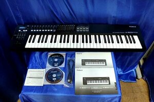 美品/送料別途　Roland ローランド A-800 PRO MIDI キーボード 61鍵 マニュアル＆ソフト付 39348Y