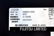 fujitsu/富士通 IPアクセスルータ Si-Rシリーズ ★Si-R240B/2011年製★ 37593Y_画像4