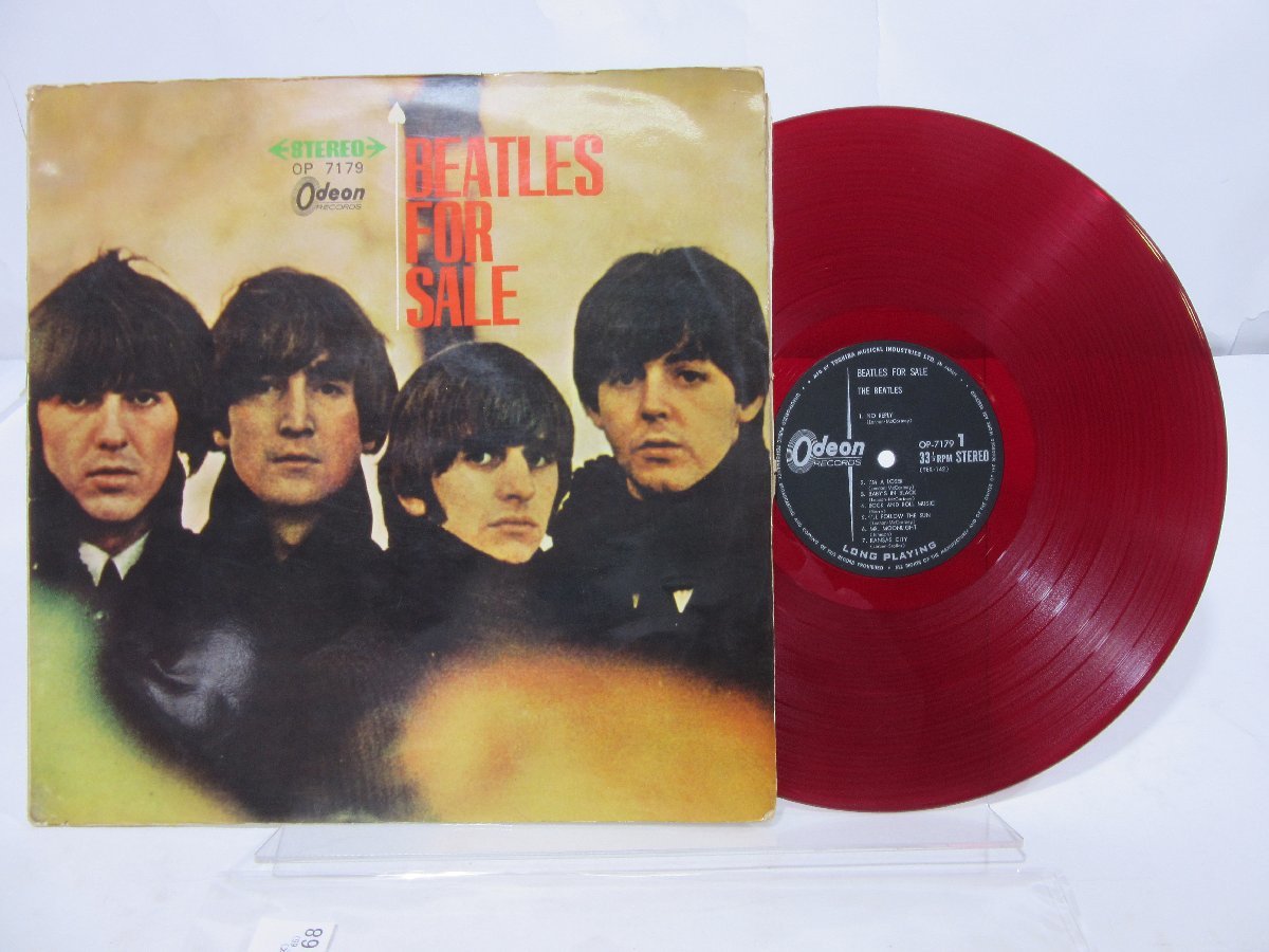 レコードThebeatles フォーセール 初版オデオン帯付 美品 赤盤