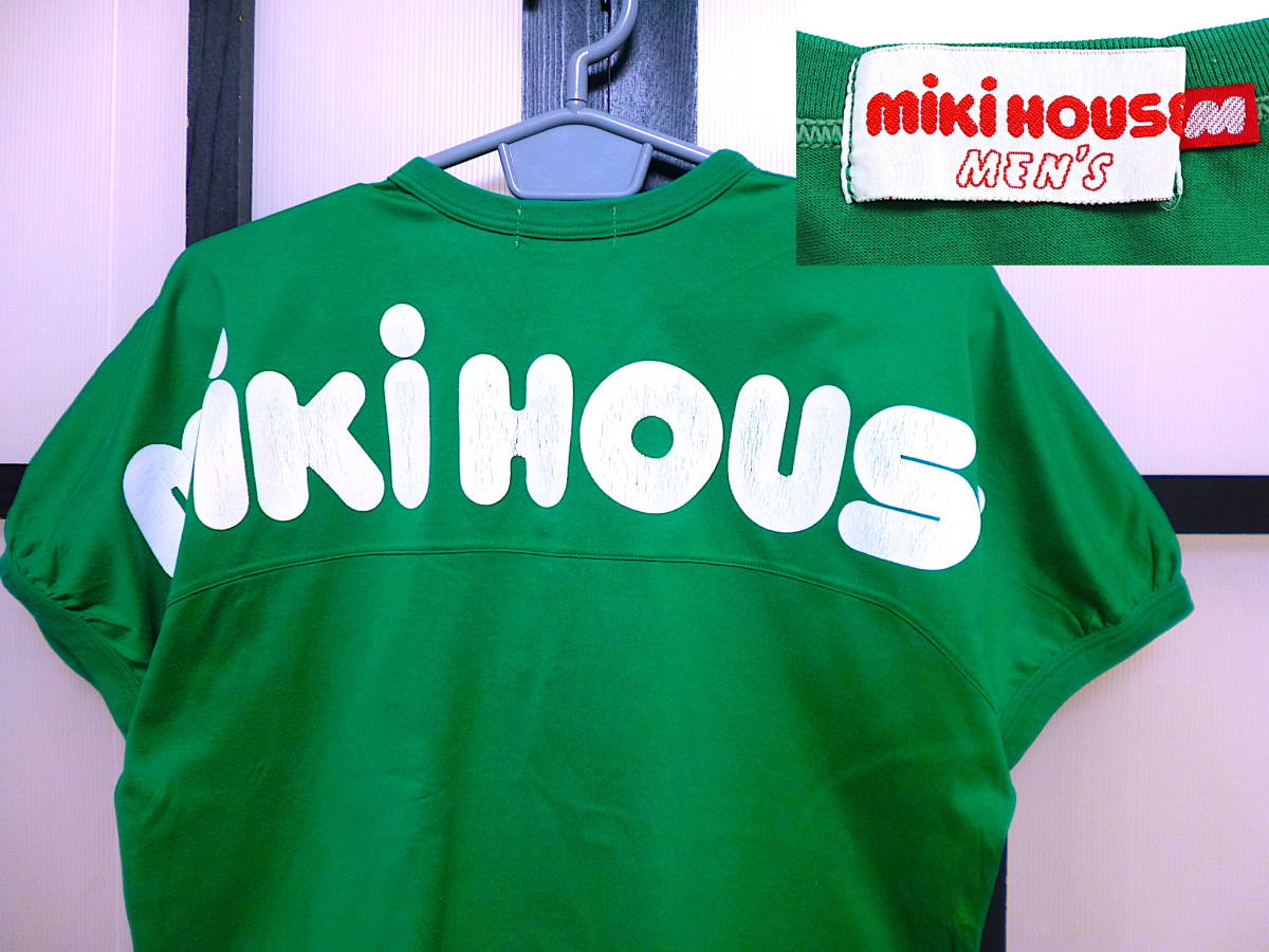 人気が高い MIKI HOUSE ミキハウス 半袖 Tシャツ ヴィンテージ ロゴ Tシャツ/カットソー(半袖/袖なし)