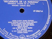 オルケスタ・カシーノ・デ・ラ・プラジャ/RECUERDOS DE LA HABANAー3067 （LP）_画像2