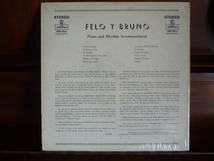 FELO & BRUNO/PIANO AND RHYTHM ACCOMPANIMENT-2012 （LP）_画像5