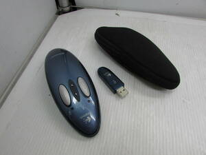 【YMS0083】★Logitech M-RU77 ワイヤレス マウス Logicool ポインターマウス 通電確認のみ ★中古