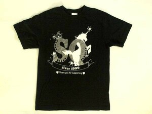 ●ユナイテッドアスレ★United Athle★プリント半袖Tシャツ S 黒