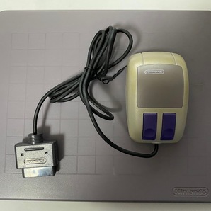 【ジャンク】任天堂 Nintendo スーパー ファミコン SFC マウス マウスパッド セット SNS-016