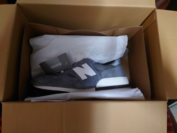 【27.5cm 国内正規品】NEW BALANCE M990VS1 Grey　VERSION1　復刻　ニューバランス