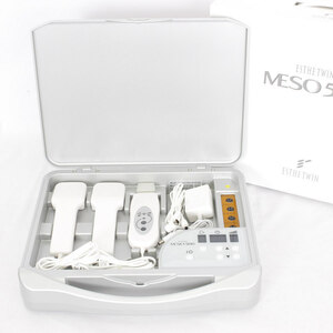 【美品】エステツイン MESO500 ホームエステ 美容器 美顔器 超音波美容 ボディケア 本体