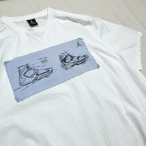 5千スタ【00s NIKE AIR JORDAN プリント Tシャツ XL】ナイキ ジョーダン USA製 ビンテージ 古着 バスケ 90s スニーカー ビッグサイズ レア_画像3