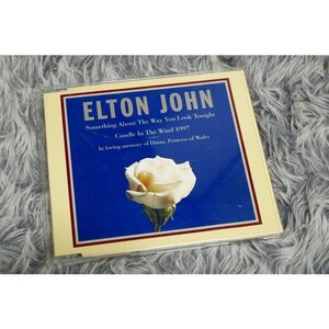 【洋楽CD】Elton John（エルトン・ジョン）『 Something About The Way You Look Tonight /Candle In th Wind 1997 』【CD-13016】