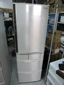 近隣送料無料 パナソニックドア NR-E474T-F 470L 自動製氷 5ドア冷蔵庫 2009年製 冷え確認済