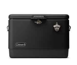 限定新品Coleman 54QT スチールベルト クーラー(ミッドナイト)