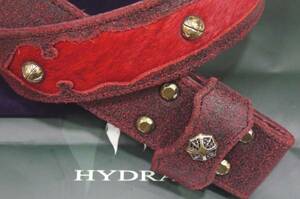 Hydra Daikanyama Belt HBT004BR Инспекция HTC Red M M