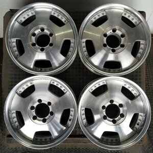 管理番号：W5-22【4本価額】【18x8J 6x139.7 ET+30 ハブ108】WORK EUROLINE・ランクル等・直接引取可能