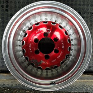 管理番号：W5-89【1本のみ】【15x9.5J 6x139.7 ET-45 ハブ112】WORK COUNTRY RACING GEAR・店頭直接購入・引取・下取可能