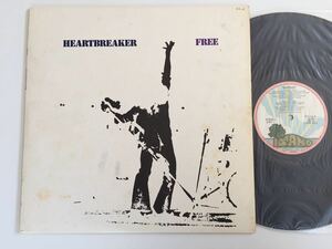 【73年日本LP化盤】FREE / HEARTBREAKER LP ISLAND/キングレコード ICL47 72年6th,ラストアルバム,P.Rodgers,Simon Kirke,Tetsu山内,Rabbit