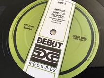 【UK盤】MIRAGE / JACK MIX Ⅴ 14トラックMIX 12inch DEBUT RECORDS DEBTR3035 c/w Here It Is Get Into It! マトリクス1_画像5