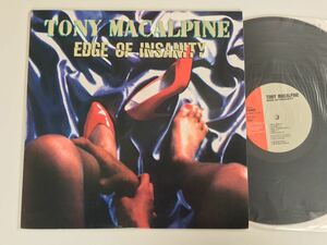 Tony Macalpine / Edge Of Insanity 日本盤LP FEMS SP25-5295 86年1st,Mike Varneyプロデュース,Billy Sheehanベース,Steve Smithドラム