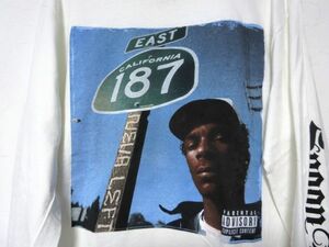 オフィシャル正規品スヌープドッグSNOOPDOGG アルバムNEVA LEFT Tシャツ#4 コピーライト入り(Spankys Clothing Inc)ロンT長袖Tシャツ