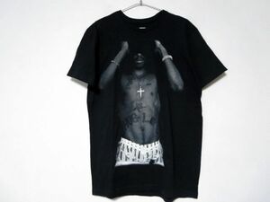 オフィシャル正規品2PAC/トゥーパック Tシャツ未使用品#1 コピーライト入り(Amaru Entertainment)　ヒップホップTシャツHIPHOP Tシャツ