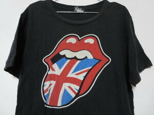 コピーライト入りローリングストーンズThe Rolling Stones Tシャツ　ユニオンジャック