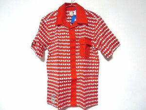  dead stock adidas originals Adidas Originals pin pon ping-pong racket pattern shirt aloha shirt 