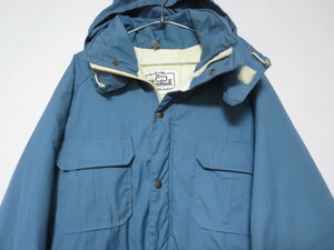  Vintage WOOLRICH Woolrich 60/40 Cross mountain parka sax blue 