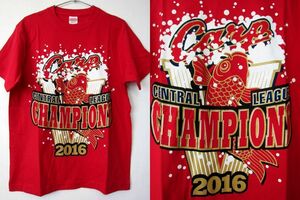 広島東洋カープ2016セリーグ優勝 ビールかけTシャツ新品未使用　L