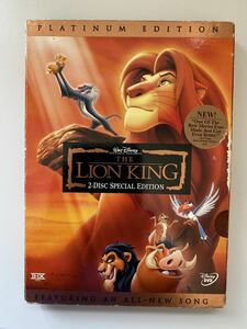 Lion King DVD English version ライオンキング 英語版