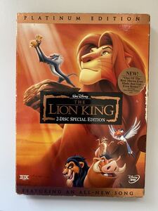 Lion King DVD English version ライオンキング 英語版