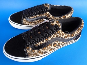 11308■新品 デッド VANS OLDSKOOL バンズ オールドスクール 豹 アニマル ヒョウ レオパード V36CF LEP US7 25 cm LEOPARD