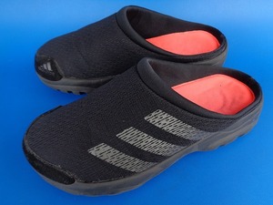 11317■16年製 adidas Toalo mesh clog sandal アディダス トアロ クロッグ メッシュ サンダル 黒 26.5 cm S80549