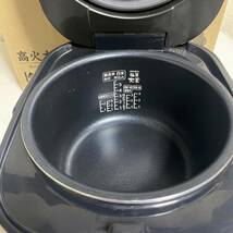 売切り！2021年製 IRIS OHYAMA / アイリスオーヤマ マイコンジャー炊飯器 5.5合炊き RC-ME50-B 米屋の旨み 銘柄炊き_画像4
