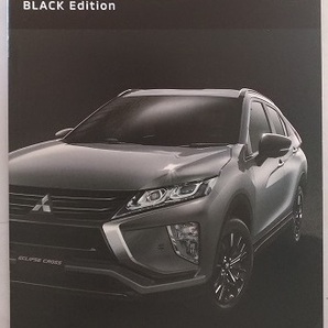 エクリプス　クロス　BLACK Edition　(5BA-GK1W, 3DA-GK9W)　車体カタログ　2019年11月　ECLIPSE CROSS 古本・即決・送料無料　№ 4675H