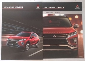  Eclipse Cross (5BA-GK1W, 3DA-GK9W) car body catalog + accessories 2019 year 11 month ECLIPSE CROSS secondhand book * prompt decision * free shipping control N 4674H