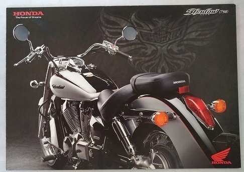 シャドウ 750 (BC-RC50) 車体カタログ 2003年12月 SHADOW(750) 古本・即決・送料無料 管理№ 4716M