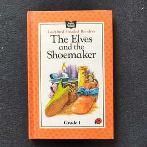 アンティーク　英語の絵本　The Elves and the Shoemaker 　小人と靴屋　イギリスで出版　絵本　英語　洋書