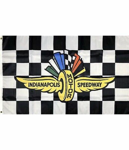 送料込 indianapolis speedway motor インディアナポリス スピード ウェイ バナー 旗 看板 タペストリー フラッグ ガレージ 雑貨 装飾