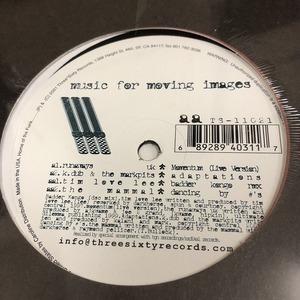 Various - Music For Moving Images　(A6)