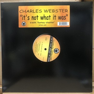 Charles Webster - It's Not What It Was　(A9)