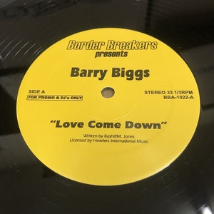 Barry Biggs - Love Come Down　(A11)